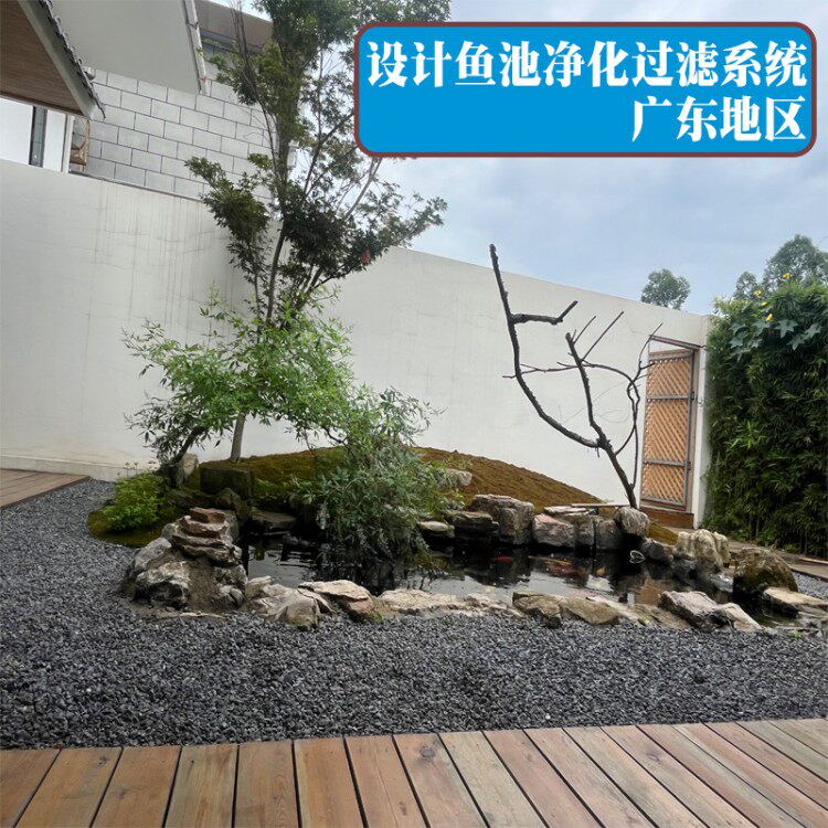 德国进口新鱼池过滤器水循环系统净化水过滤设备旧鱼池造景改造设