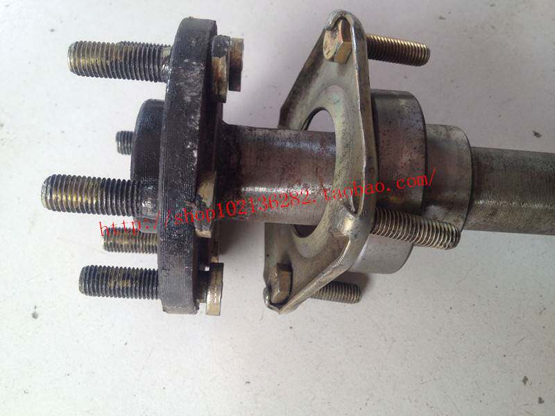 新鸽 大运 三轮摩托车传动半轴原装配套后桥半轴悬浮半轴力之星