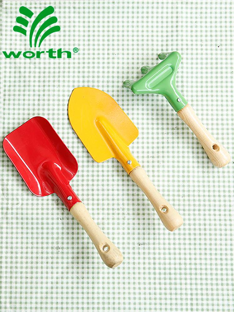 worth儿童园艺工具多肉盆栽种植铲幼儿园种花小铲子挖沙赶海