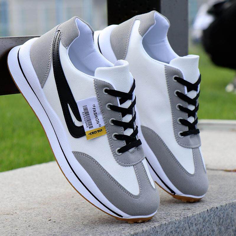 潮牌休闲鞋男2025秋季新款帆布百搭男鞋韩版透气跑步旅游运动鞋子