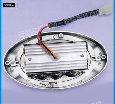 Электрический трехколесный велосипед, супер яркий слиток, 12v, 85v