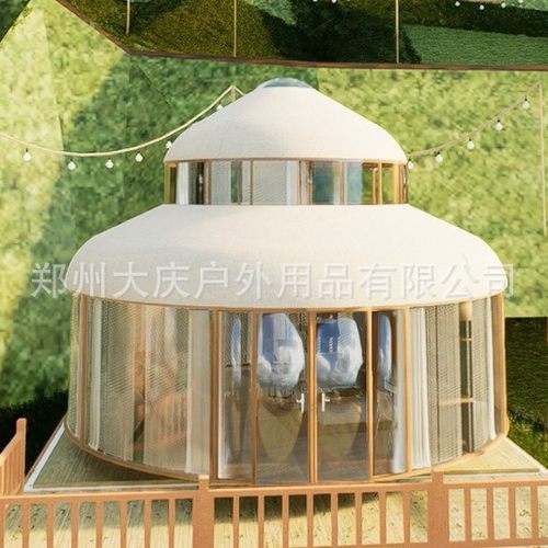 蒙古包帐篷户外农家乐餐饮住宿度假烧烤草原民宿露营大型豪华帐篷