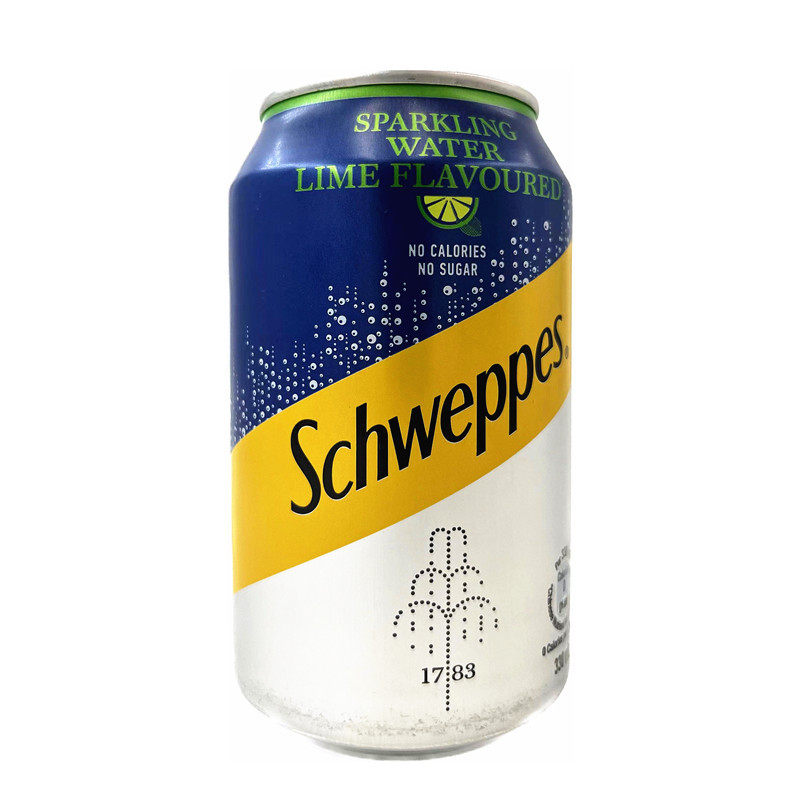 香港进口饮料 SCHWEPPES玉泉忌廉奶油汽水CreamSoda汽水330g*24罐