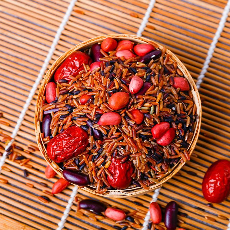 桶装八宝粥原料红枣花生血