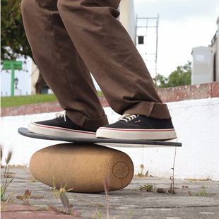 高手平衡板进阶专用天然软木轴瑜伽柱瑜伽辅助腿部按摩肌肉按摩