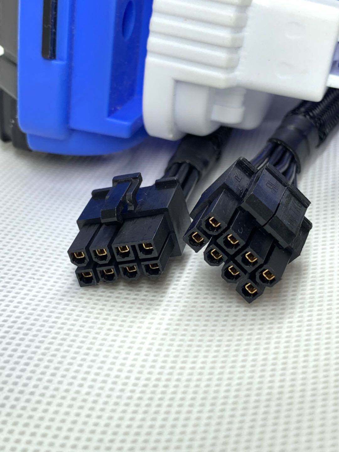 华硕玩家国度 ROG雷神电源模组线1000W雷鹰650W/850W模组线sata线