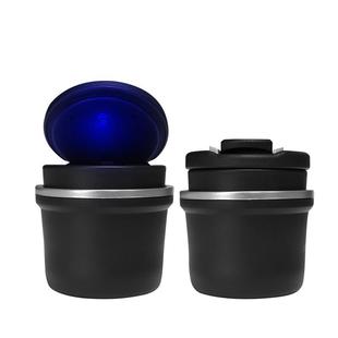 创意多功能阻燃夜光带盖车车用烟缸 车通用内汽载用品车个性
