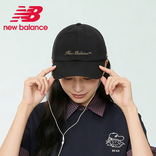 NEW BALANCE NB棒球帽男女款百搭防晒户外运动休闲帽子AC10528