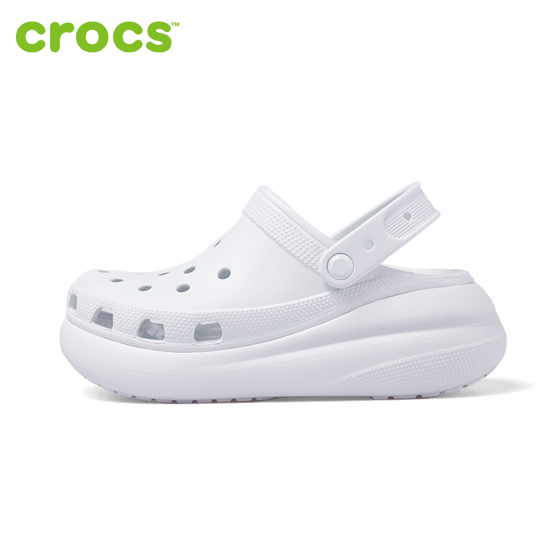 Crocs卡骆驰经典泡芙洞洞鞋