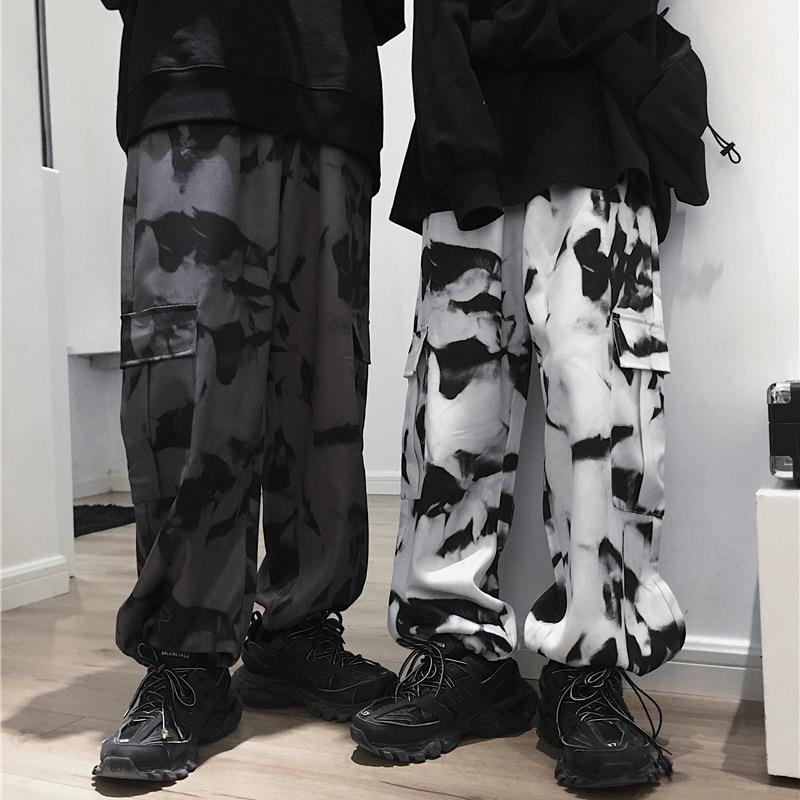 Retro loose straight tube cargo pants 覆古宽松直筒工装长裤