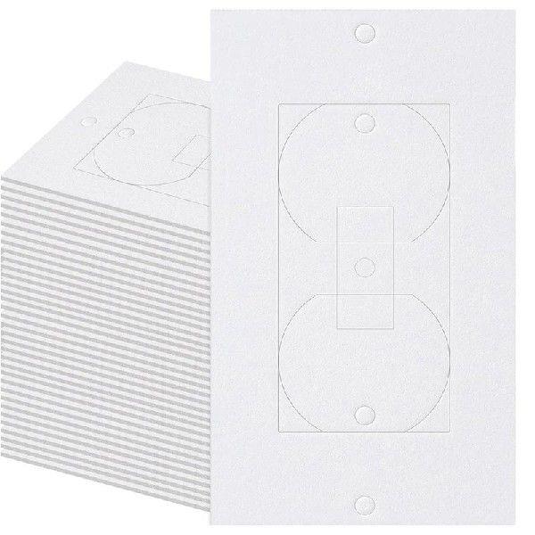 Outlet Insulators Draft Sealers, 100Pcs Electrical Outlet