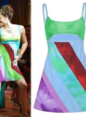 New Movie 13 Going On 30 Jenna Women Vintage Sexy Dress Sudd