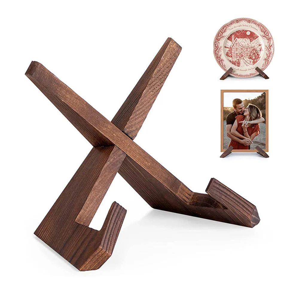 1PC Wooden Restaurant Home Menu Shelf Kitchen Menu Display S