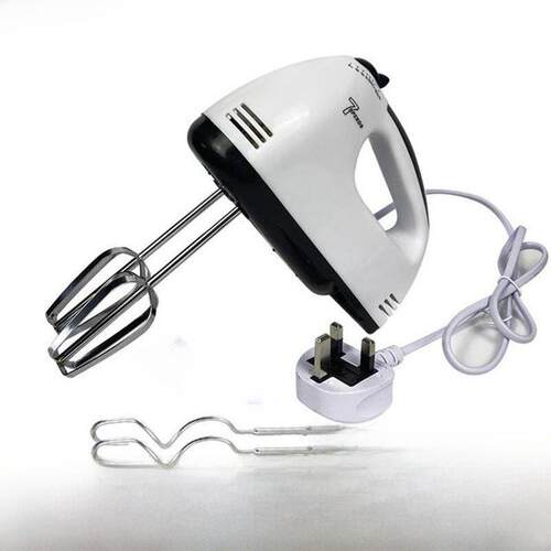 7 Speed Compact Home Electric Milk Coffee Hand Mixer Whisk