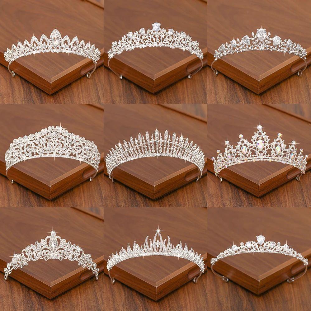 Bridal Tiara Hair Crown Wedding Hair Accessories For Women S