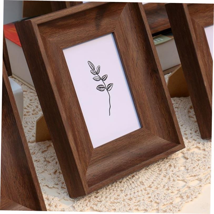 Nordic simple wooden photo frame square picture frames 相框