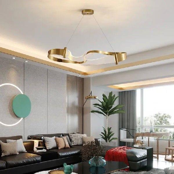 tmodern Art Restaurant LED Chandelier Nordic Designer