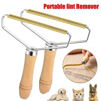 Portable Lint Remover Pet Hair Remover Brush Carpet Wool Coa