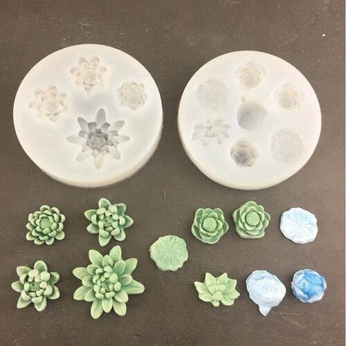 Mini Sakura Flower Shaped Silicone Mold Daisy Fondant Mousse