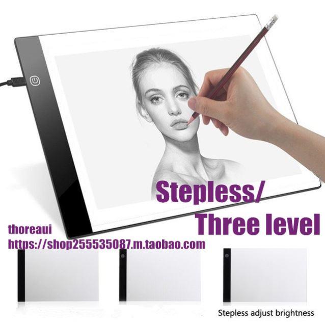 A4 LED Graphics Drawing Board Light Box Tracing Table Pad