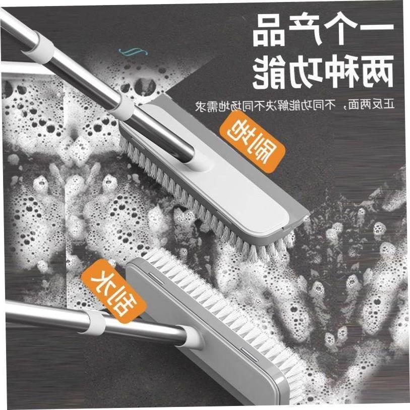 bathroom long handle brush tile floor cleaning broom mop