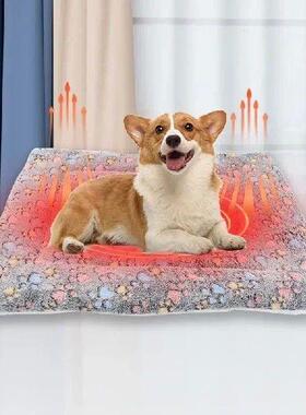 Flannel Thickened Dog Bed Mat Soft Pet Sleeping Mat for