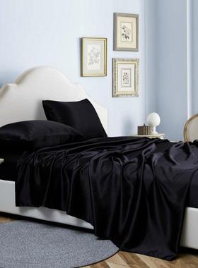 stain silk bedsheet sets fitted bed sheet set bedding cover