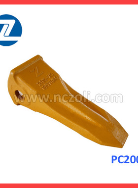 小松挖掘机配件PC200RC 耐磨斗齿 中力 厂家 精密铸造