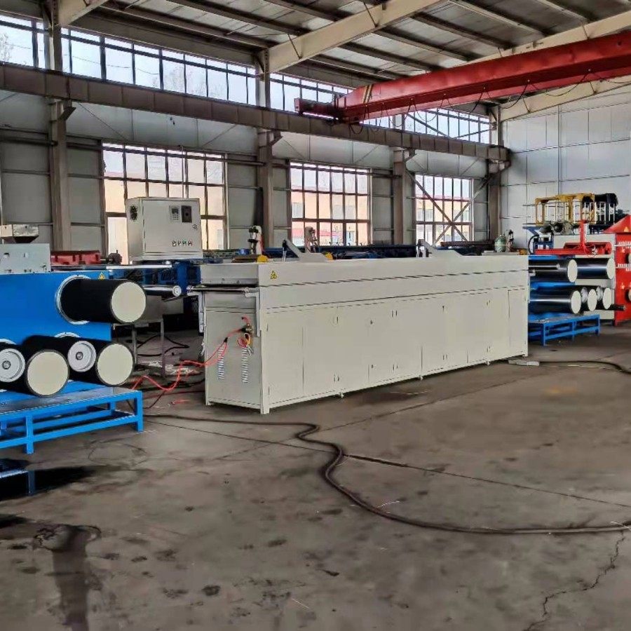 塑料圆丝拉丝机 PE低压塑料扁丝圆丝拉丝机组 山东厂家直销