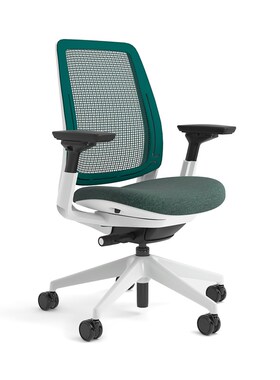 精选Steelcase世楷人体工学椅办公室家用电脑椅升降久坐办公椅Ser