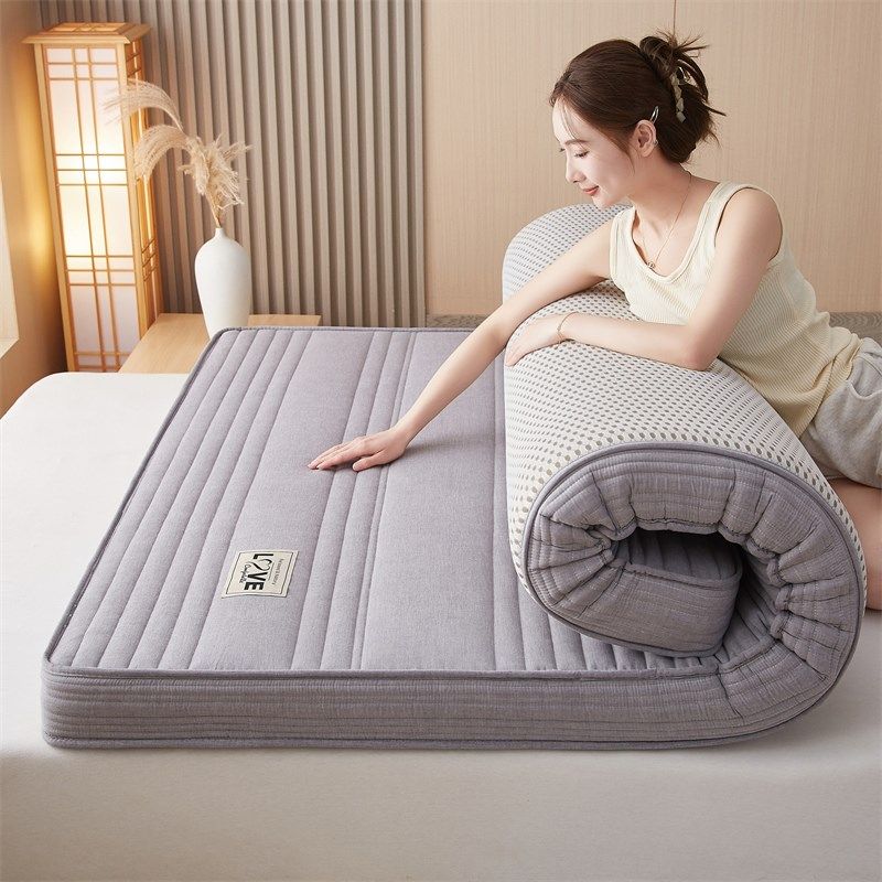 可折叠记忆棉床垫软垫家用卧室打地铺椰棕海绵垫子1米5学生宿舍用