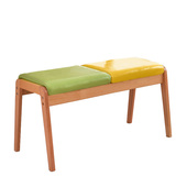 实木床尾凳卧室床前凳布艺长条凳简约现代餐桌凳家用椅子床边板凳