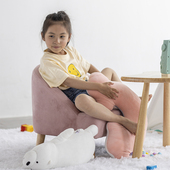 儿童小沙发椅阅读角单人可爱宝宝看书懒人布艺读书幼儿小孩座椅