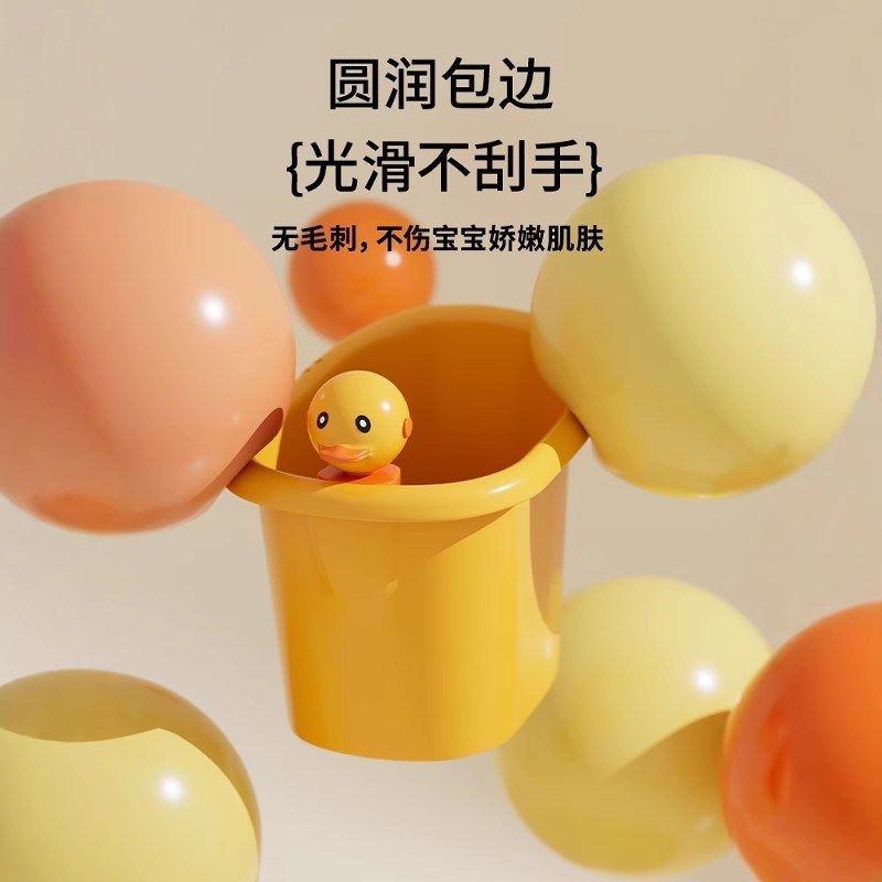 加厚儿童洗澡桶加大号浴缸可坐宝宝浴桶泡澡桶婴儿游泳桶浴盆家用