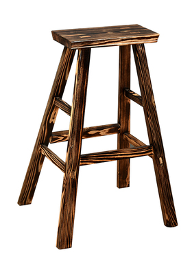高脚凳吧台凳全国包邮松木梯凳实木凳子酒吧椅高腿椅子方凳餐凳