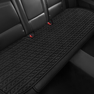 精选科技布免绑汽车座套单片无靠背三件套座椅保护套四季通用坐垫