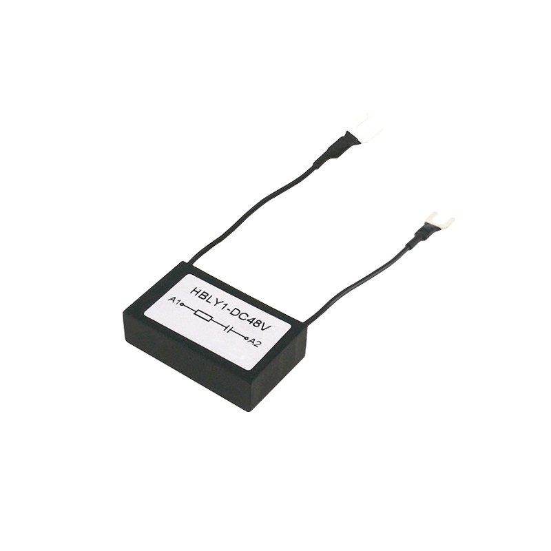 HBLY1-DC24V浪涌抑制器AC DC24V 48V 110V 220V 380V浪涌脉冲抑制