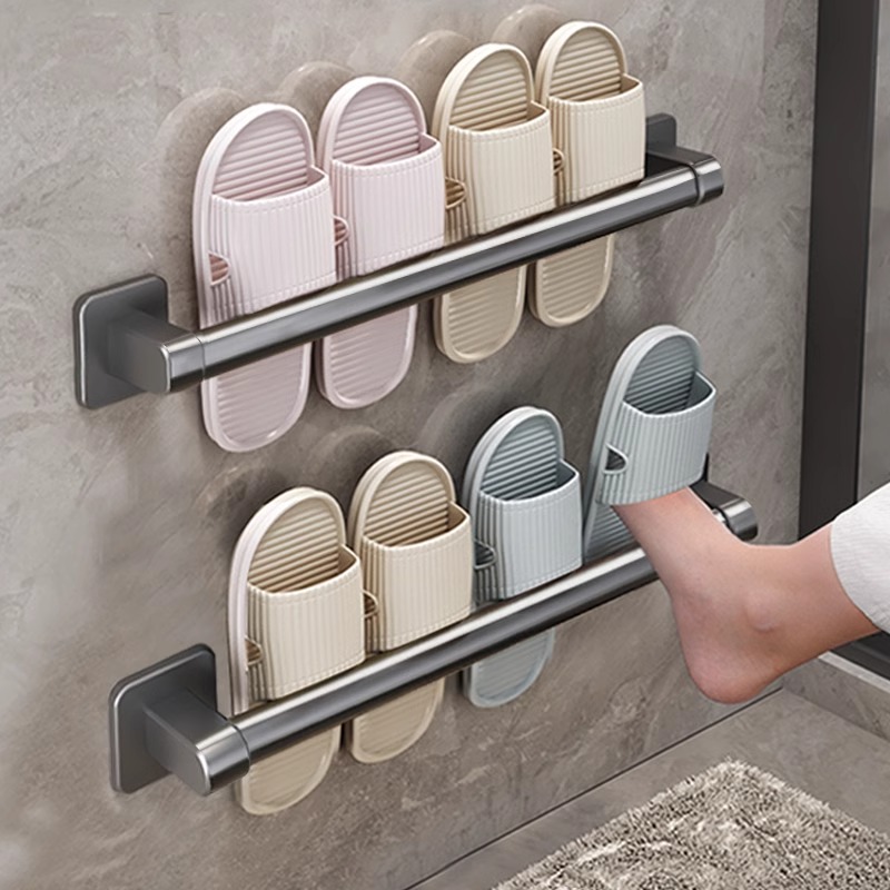 浴室拖鞋架免打孔卫生间