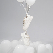 OPERA开口笑泡泡鞋 新款 休闲小白鞋 SOAP 内增高女板鞋 夏帆布鞋 女鞋