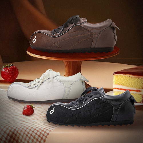 SOAP OPERA黑芝麻慕斯时尚休闲鞋2025新款德训鞋低帮女板鞋四季款