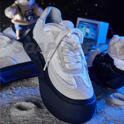 【陈天润同款】SOAP OPERA泡泡鞋小灰熊厚底德训鞋休闲板鞋内增高