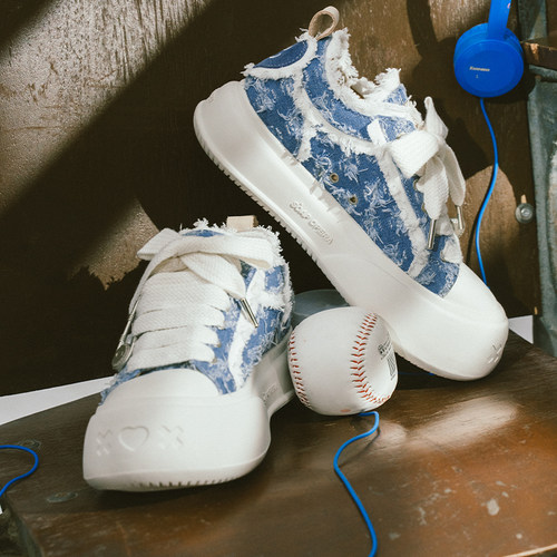 SOAPOPERA泡泡鞋厚底帆布鞋