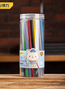 （）高粘性热熔胶棒胶条加长55支桶装ROHS认证7*140mmDL390055C