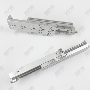 精选亚德客型滑台气缸HLQL HLQ8 12 16X10X20X30X40X50X75X100SA