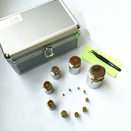 E2级1kg-5kg不锈钢套装砝码1mg-200g100g500g高精度无磁砝码包邮