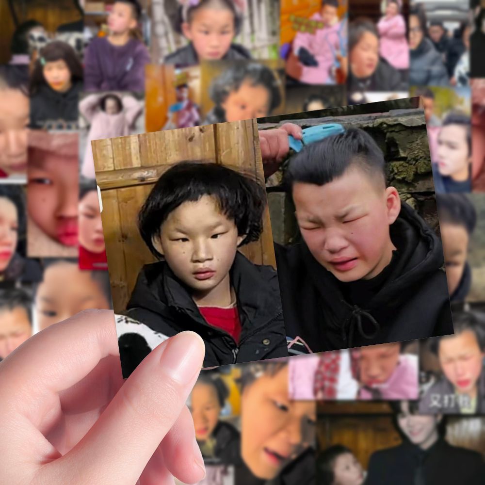 爆笑梗图容大公主表情包贴纸沙雕趣味网红周边素材diy手机壳贴画