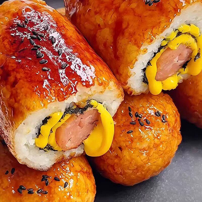 热狗夹心芝士饭团早餐半成品懒人速食儿童食品学生营养速冻食品,粮油调味/速食/干货/烘焙,饭团/八宝饭,淘宝优惠券,粉丝福利购,淘宝优惠卷