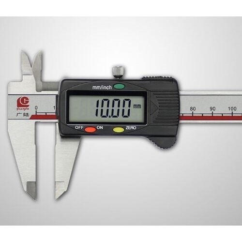 广陆数显卡尺0-150-200-300数字电子不锈钢游标工业文玩油标