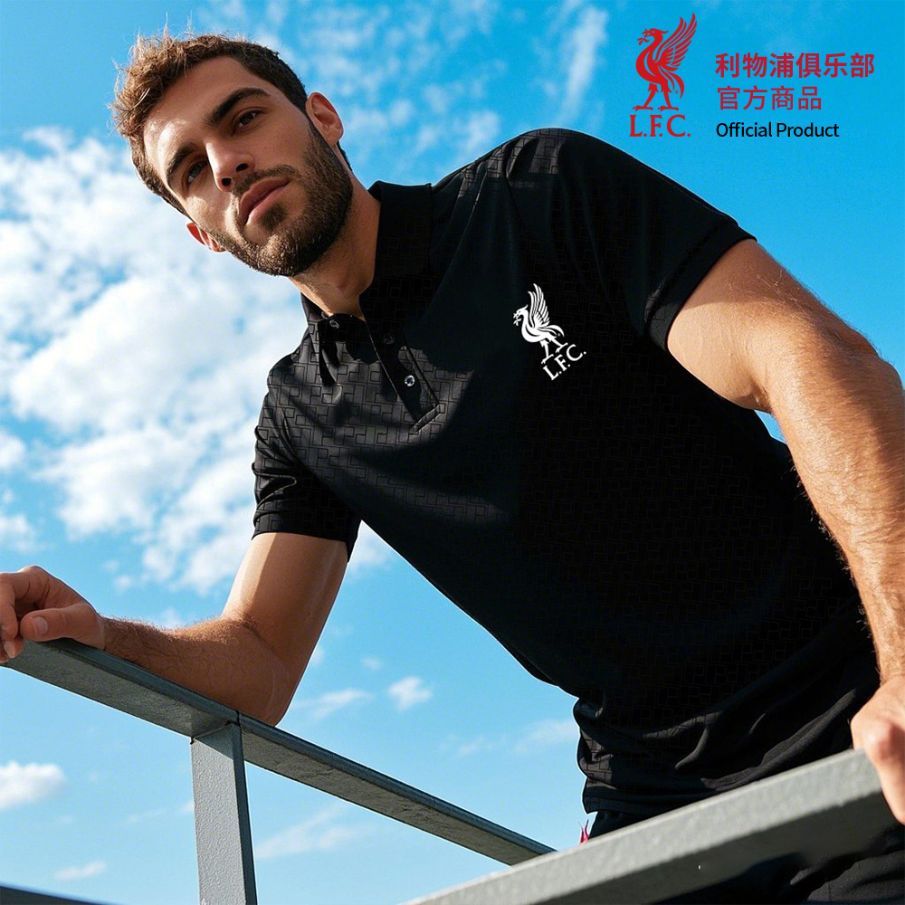 利物浦简约POLO衫商务短袖穿搭