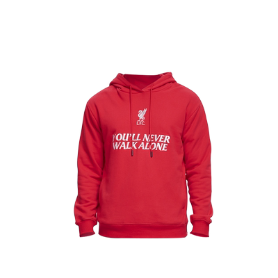 利物浦红色卫衣连帽休闲卫衣